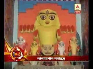 Durga Puja Preparation: Jorasanko 7er Palli, Lalabagan Nabankur Sangha, Naktala Udayan