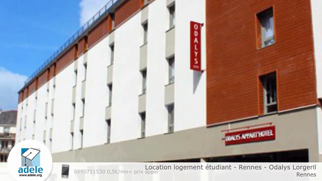 Location logement étudiant - Rennes - Odalys Lorgeril
