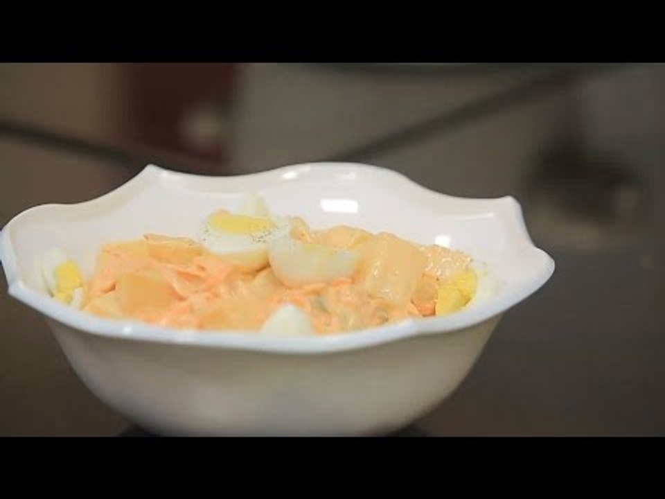 سلطة البطاطس بالبيض | غادة جميل