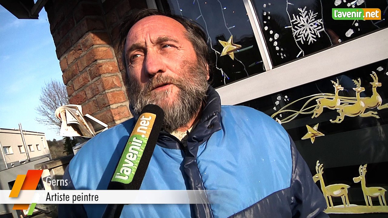 L'Avenir - Georges Ernest, peintre en vitrines