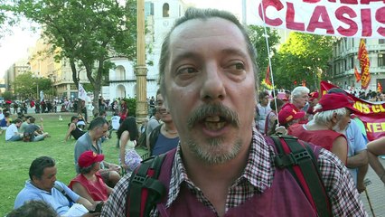 Ativistas argentinos relembram protestos de 2001