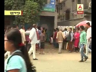 Despite long queues in the ATM's, bit irritation; people are hopeful of change
