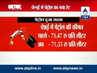 Petrol price cut by Rs 1.82/litre
