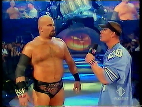 1) WWE Smackdown 30.10.03 (ITA 09.11.03) - Kurt Angle & Chris Benoit vs John Cena & A-Train parte 1