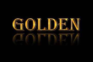 Photoshop Tutorial - How To Create Golden Text Effect Using Bevel Emboss