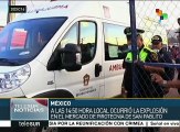 México: autoridades investigan explosión en el mercado de pirotecnia