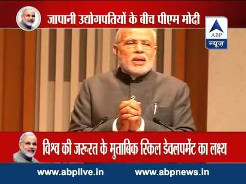 Modi cites Gujarat, woos Japanese businessmen