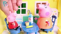 Peppa Pig Juguetes en Español  El primer día de clase de Peppa ᴴᴰ ❤️