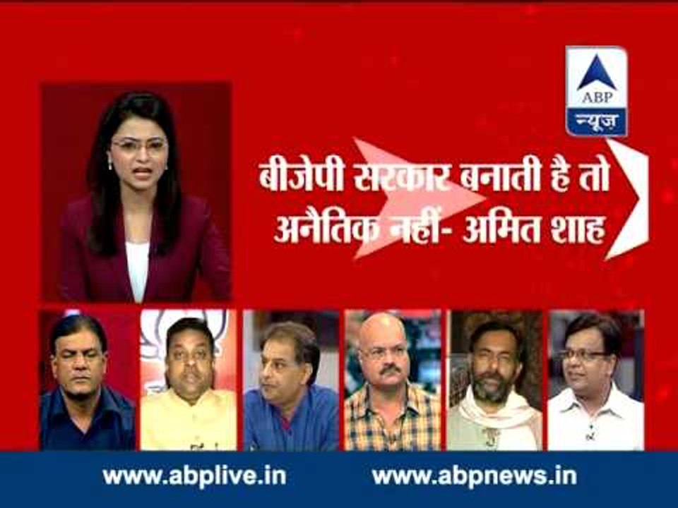 ABP News debate: BJP govt in Delhi - Moral or Immoral?