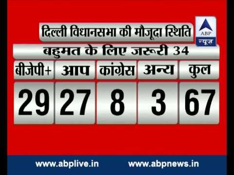 ABP News debate l Without majority, how will BJP form govt in Delhi ?