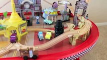 Cars 1 Radiator Springs Race Track and Train Table Wooden Disney Cars Cars Land McQueen HXCSE4MZ04M