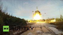 Russia  Topol ICBM launched during drills at Plesetsk Cosmodrome