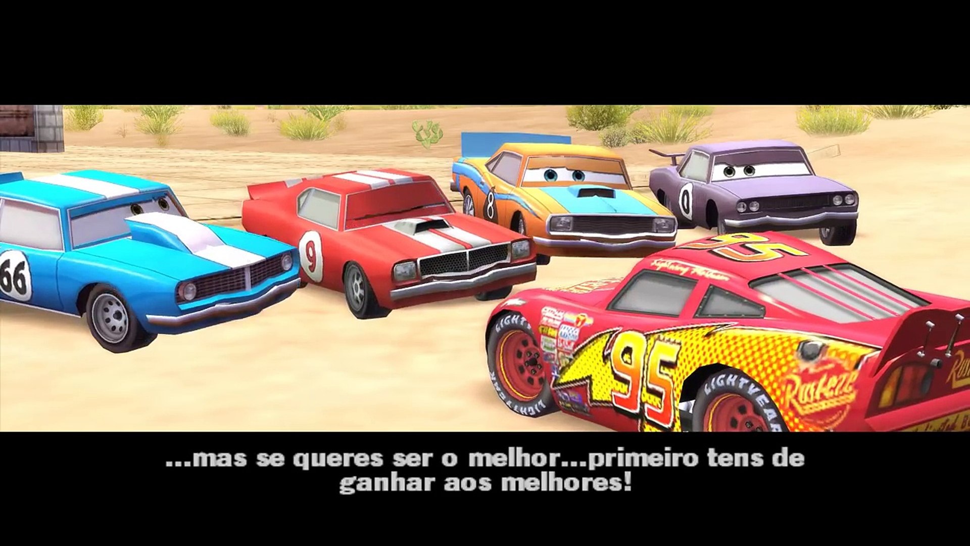 CARROS FILME DO JOGO BRASILEIRO DUBLADO EM PORTUGUES COMPLETO DISNEY PIXAR  CARS RELAMPAGO MCQUEEN 4 - video Dailymotion
