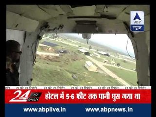 Download Video: J&K floods: Army deploys choppers to rescue tourists trapped in flood ravaged Kashmir