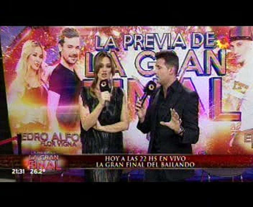 Paula en la Previa de la Final 1 - 19 de Diciembre
