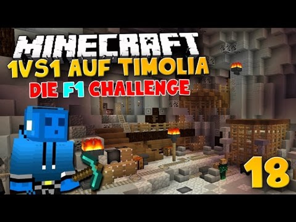 Nur mit F1 kämpfen! [Challenge] - Minecraft 1vs1 [#18 - 60 FPS] | PapierLP