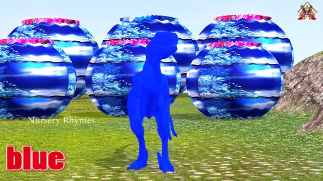 Colors Song || Lets Learn Colors With T-Rex Raptor || Teach Colors ||Explore Colors Song With Raptor