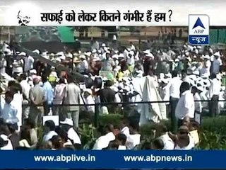 How clean where the places after PM Modi left? ABP News reveals abysmal truth