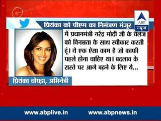 ABP LIVE: Viral potential? Celebs accept Modi's Clean India challenge