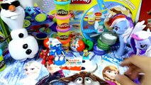 Kinder Togi Surprise Eggs Disney Frozen Elsa Anna Minnie Mickey Play-Doh Huevos Sorpresa