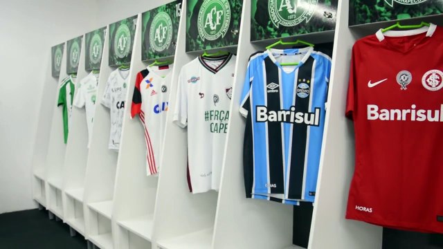 Chapecoense agradece homenagens de clubes no Brasileirão