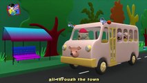 Wheels On The Bus Rhyme | Teddy Bear Wheels On The Bus | Nursery Rhymes For Kids | Cartoon Rhymes