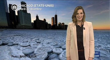 Etonnants pancakes de glace à Chicago