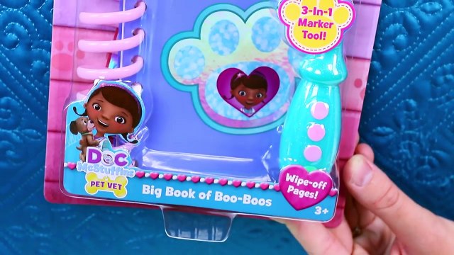 Doc McStufffins Pet Vet NEW TOYS Findo Puppy Dog Carrier, Book of Boo Boos & Dr Sandra McStuffins