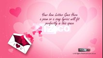 Love Letter - Royalty FREE Background Loop HD 1080p