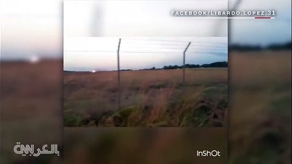 بالفيديو.. لحظة تحطم طائرة كولومبية عند إقلاعها ومقتل 5