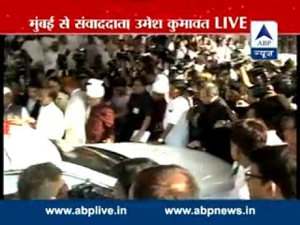 Shiv Sena leaders gherao Governor's car after trust vote in Maharashtra