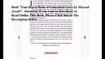 Download Gun Digest Book of Concealed Carry ebook PDF