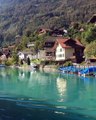 Lago em Interlaken, Suíça