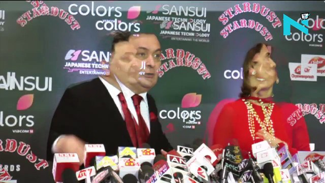 Rishi Kapoor Loses His Mind and Blasts Media At Stardust Awards 2016