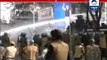 Water cannons, stone pelting as police try to breach Sant Rampal's ashram in Hisar