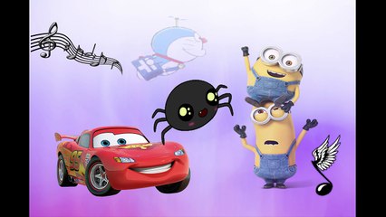Itsy Bitsy Spider Nursery Rhyme With Lyrics - Cartoon Rhymes & Songs for Children