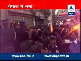 PM Narendra Modi meets locals in Kathmandu