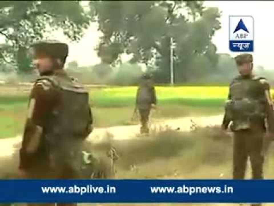 Militants holed up in bunkers near border l Firing continues in Kathar village of Jammu