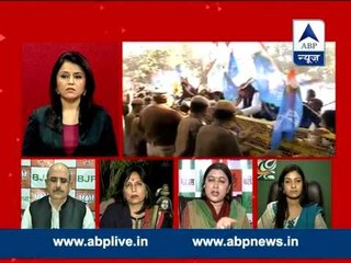 Скачать видео: ABP News debate l How will rape crime be stopped in Delhi?