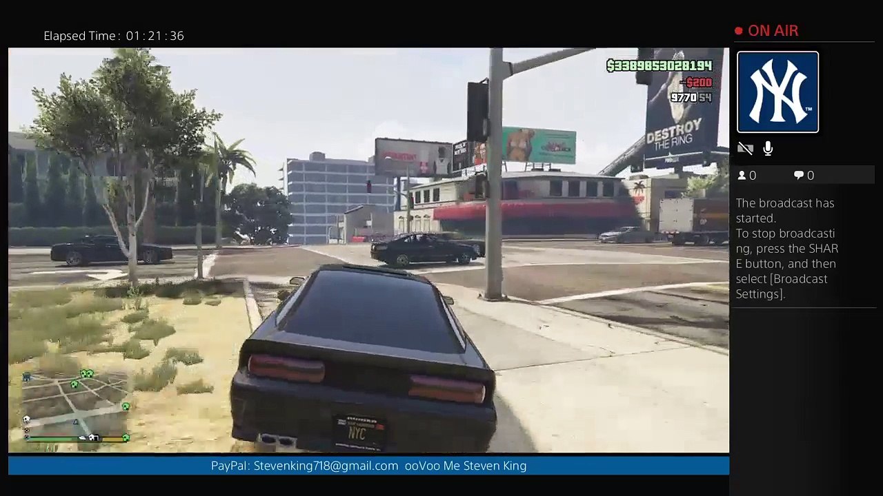 TheStevenKingShow On PS4 playing Gta  today EP 420 (193)