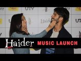 Shahid Kapoor, Vishal Bharadwaj And Shraddha Kapoor Attend The 'Haider' Music Launch At Radio Mirchi