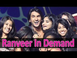 Ranveer Singh Is Enjoying All the Female Attention