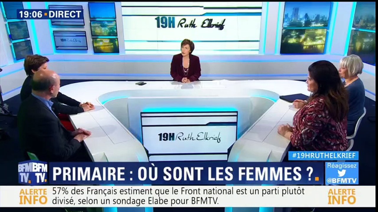 Jean-Luc Bennahmias invité de Ruth Elkrief sur la primaire de gauche