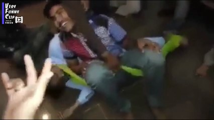 Beating Friend With Shoes Very Funny