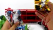 [ Lightning McQueen ] Many SURPRISES 4 HULK !! Disney Pixar Cars 2 Mack Truck Angry Birds McQueen Ba