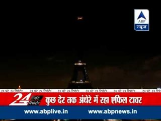 Eiffel Tower goes dark in tribute to Charlie Hebdo satirists