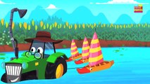 Hickory Dickory Dock Nursery Rhyme | Cars Rhymes & Kids Songs for Toddlers