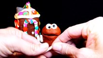 Cookie Monster Play Doh Gingerbread Man Play Dough Tutorial Cookie Monster Lego Duplo DIY