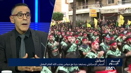 الجيش الاسرائيلي يستبعد حربا مع حماس او حزب الله العام المقبل