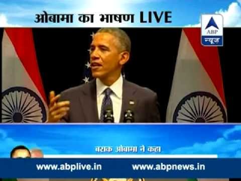 Full Speech: Obama talks of religious tolerance and Indo-US partnership in Siri Fort address